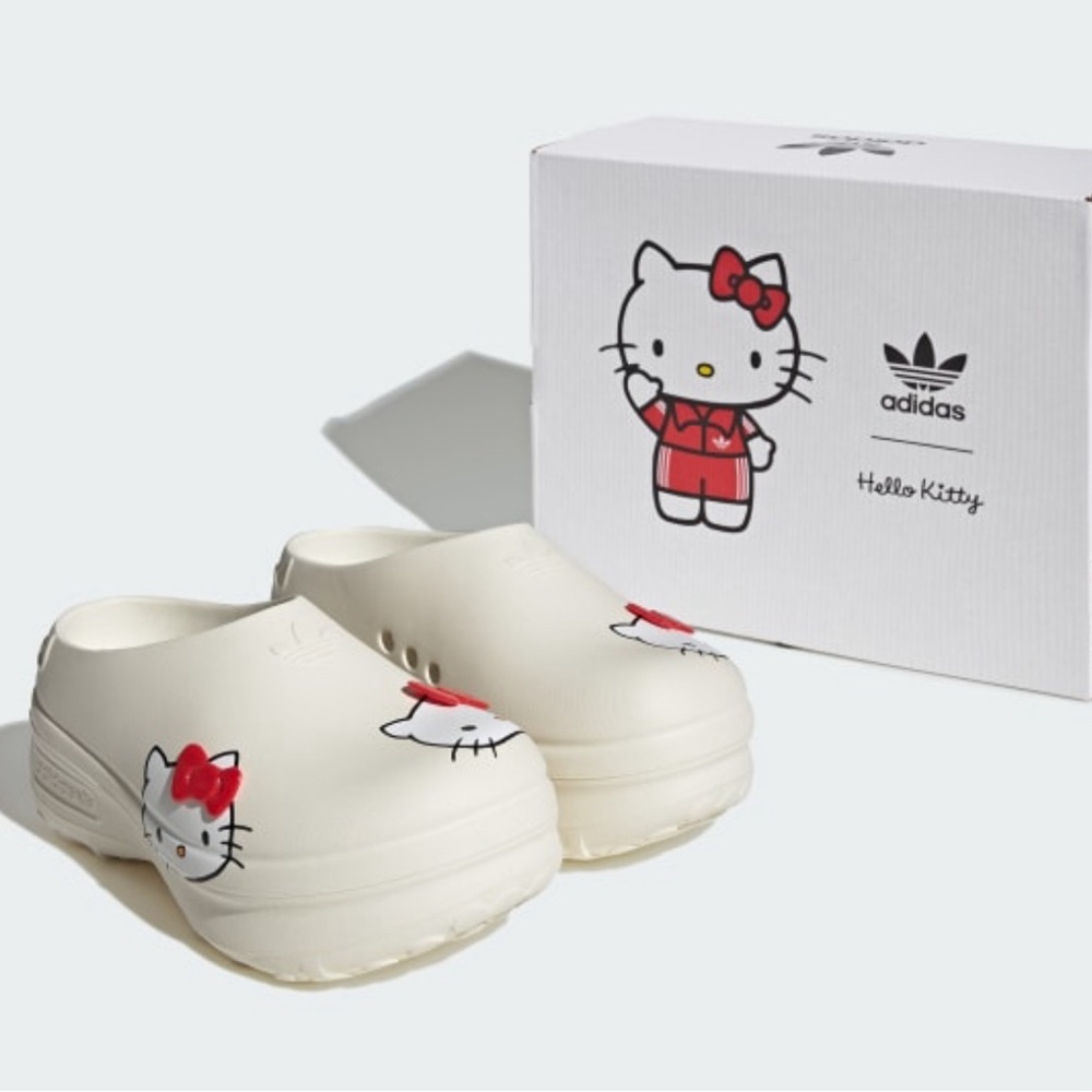 Y2K Hello Kitty × adidas Originals WMNS platform Stan Smith
